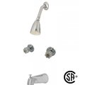 American Imaginations Wall Mount Stainless Steel Shower Kit In Chrome Color AI-34916